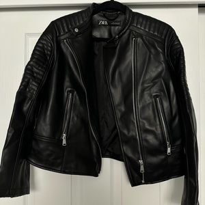 Leather jacket